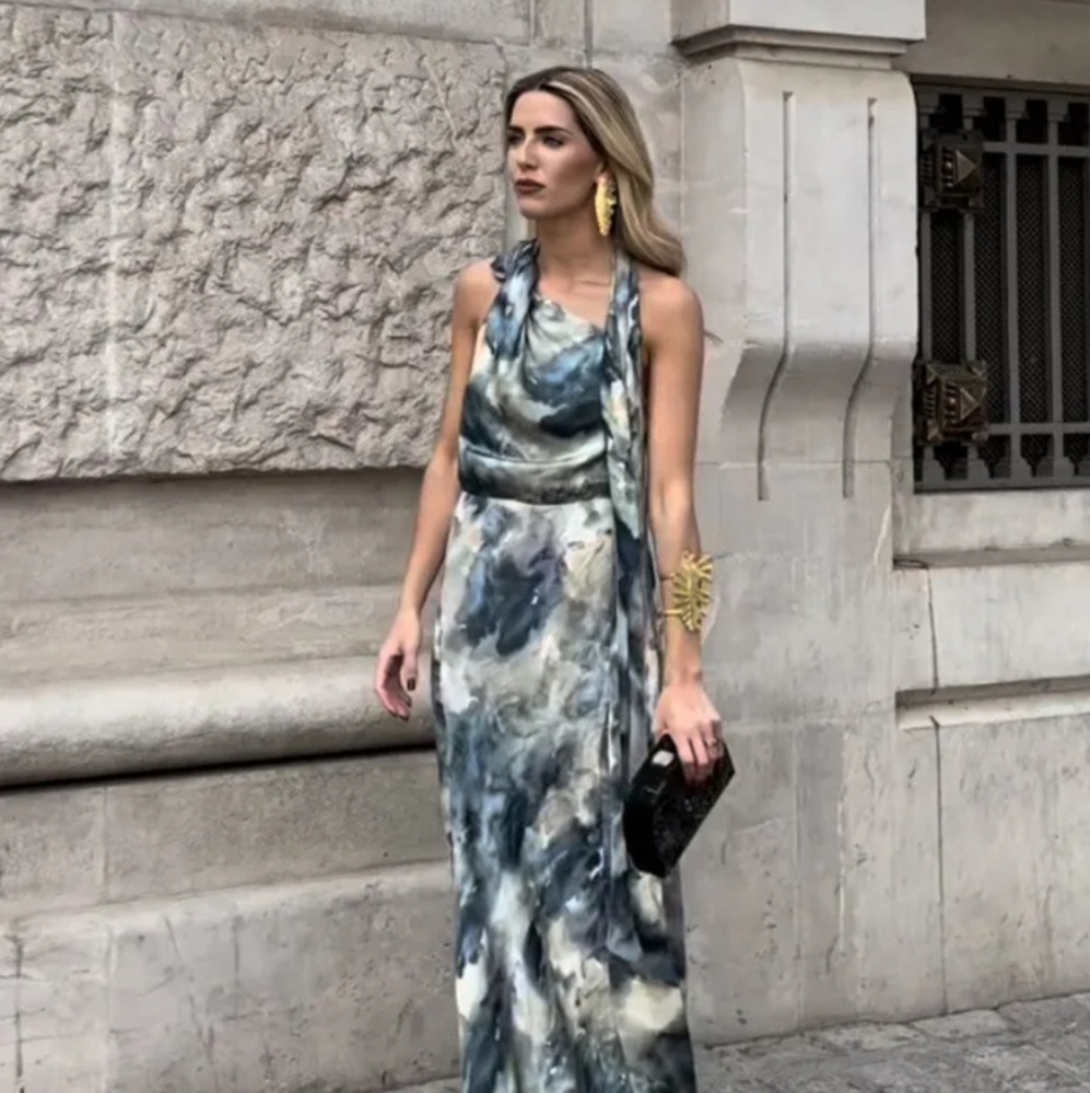 Zara Limited edition printed dress - Picture 13 of 14